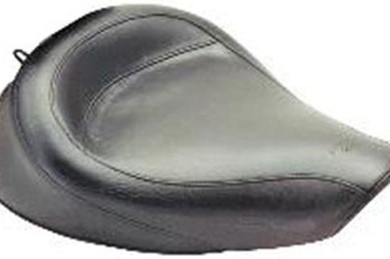 Mustang 91-05 Harley Dyna Wide Touring Solo Seat - Black Solo Motorcycle Seats Mustang Motorcycle