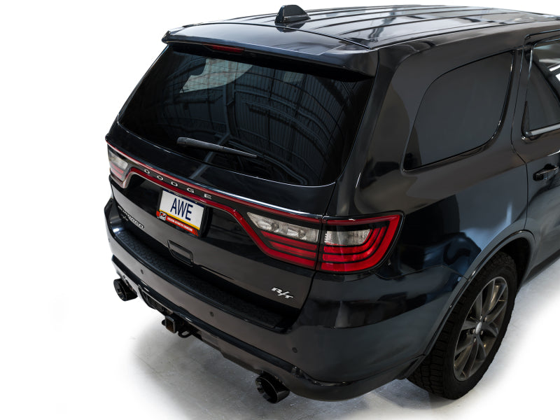 AWE Tuning 11-24 Dodge Durango 5.7L Track Edition Exhaust w/ Diamond Black Tips Catback AWE Tuning