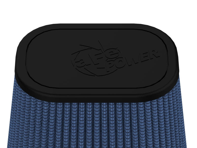 aFe Magnum FLOW Universal Pro 5R Air Filter 4in F (7-3/4x6-1/2)in B (5-3/4x3-3/4)in T x 7in H Air Filters - Universal Fit aFe