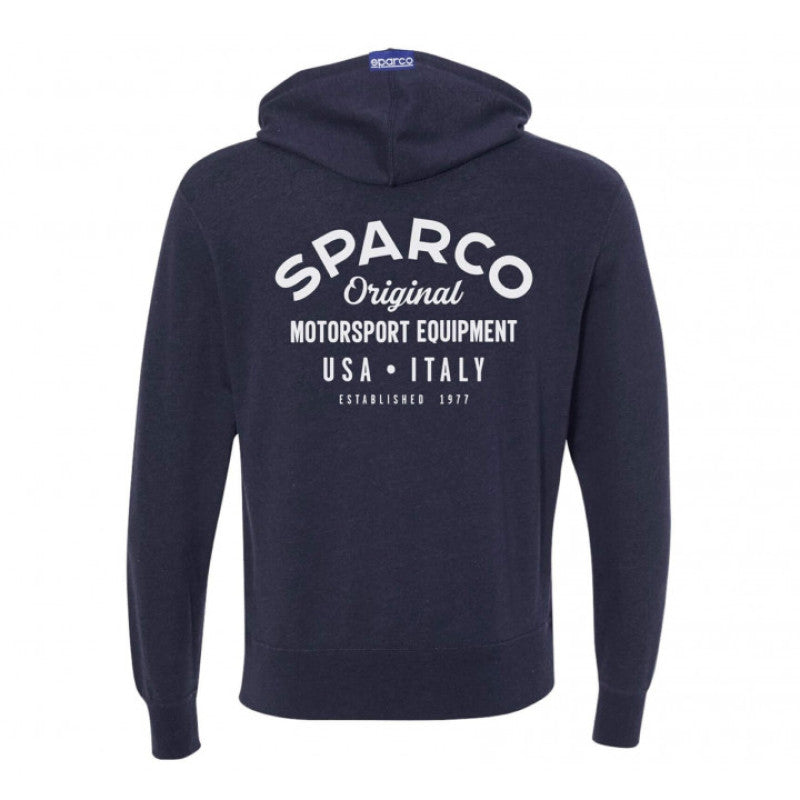 Sparco Sweatshirt ZIP Garage NVY - XXL Sweatshirts SPARCO