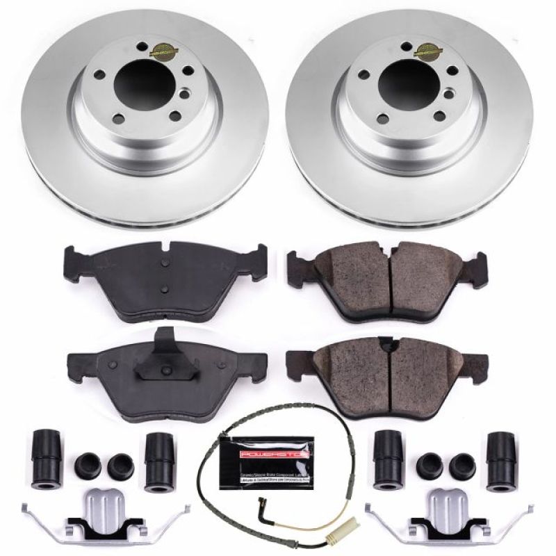 Power Stop 2006 BMW 330xi Front Z23 Evolution Sport Coated Brake Kit Brake Kits - Performance D&S PowerStop