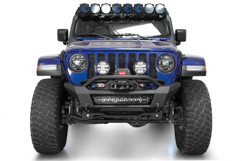 ADD 18-24 Jeep Wrangler JL / 18-24 Jeep Gladiator JT Phantom Front Bumper Bumpers - Steel Addictive Desert Designs