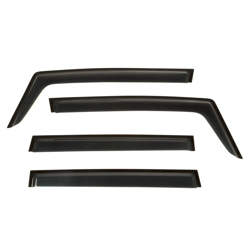 Rugged Ridge Window Visor 4-pc set Black 15-18 Renegade BU Wind Deflectors Rugged Ridge