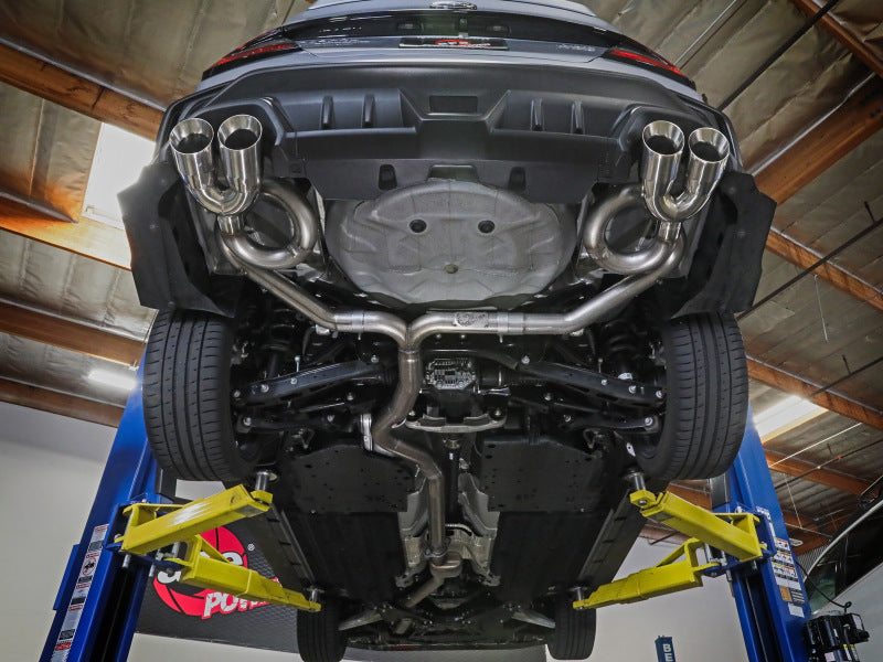 aFe POWER Takeda 3in to 2-1/2in 304 SS Cat-Back Exhaust w/ Black Tips 22-23 Subaru WRX H4-2.4L (t) Catback aFe