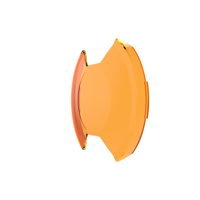 KC HiLiTES SlimLite 8in. LED Light Shield (Shield Only) - Amber Light Covers and Guards KC HiLiTES