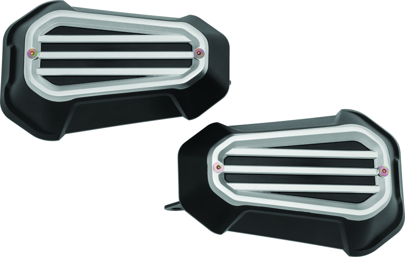 Kuryakyn Dillinger Handguards Silver Bolts Kuryakyn