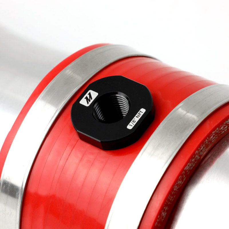 Mishimoto 1/8in NPT CNC-Machined Nozzle Mount Adapter - Black Fittings Mishimoto