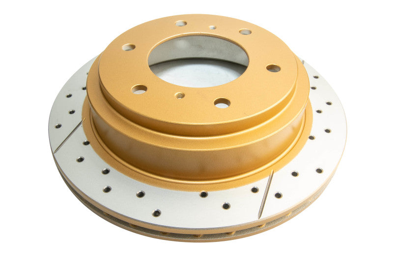 DBA 00-06 Mitsubishi Montero Rear Street Series Drilled & Slotted Rotor Brake Rotors - Slot & Drilled DBA