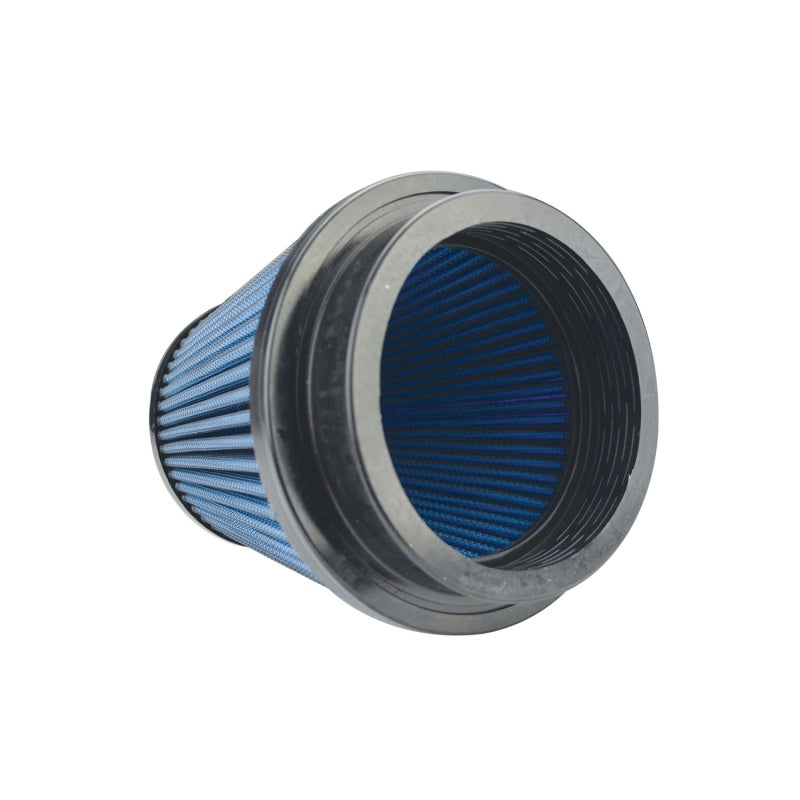 Injen NanoWeb Dry Air Filter 4.0 Flange w/ShurLok / 5.63 Base OD /6.0 Tall /4.0 Top w/Barb Fitting Air Filters - Drop In Injen