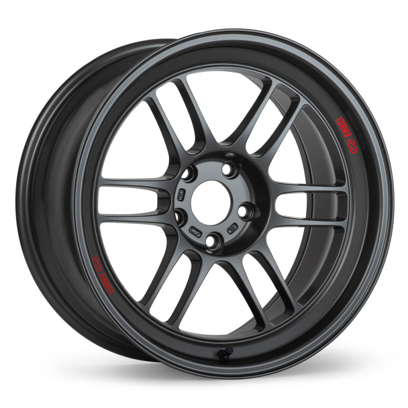 Enkei RPF1RS 18x11 5x114.3 -10mm Offset 75mm Bore Matte Gunmetal Wheel Wheels - Cast Enkei