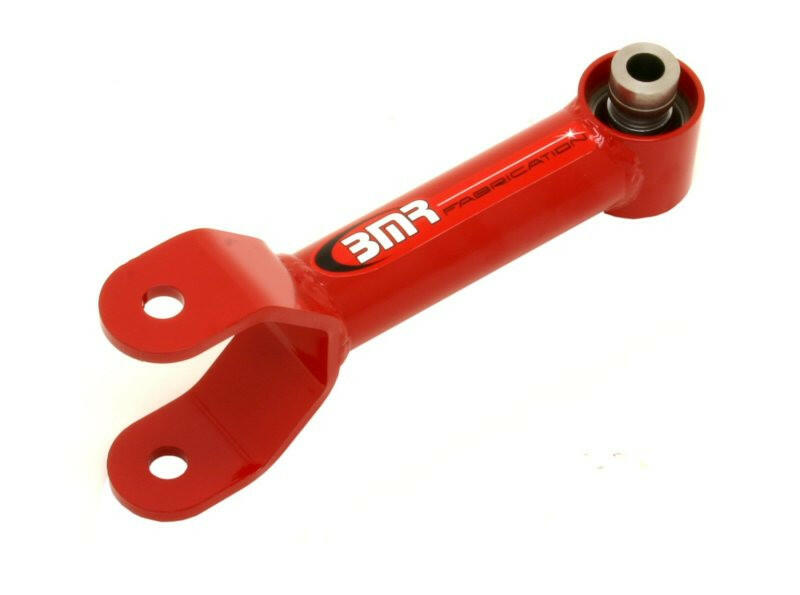 BMR 05-10 S197 Mustang Non-Adj. Upper Control Arm w/ Spherical Bearings - Red Control Arms BMR Suspension