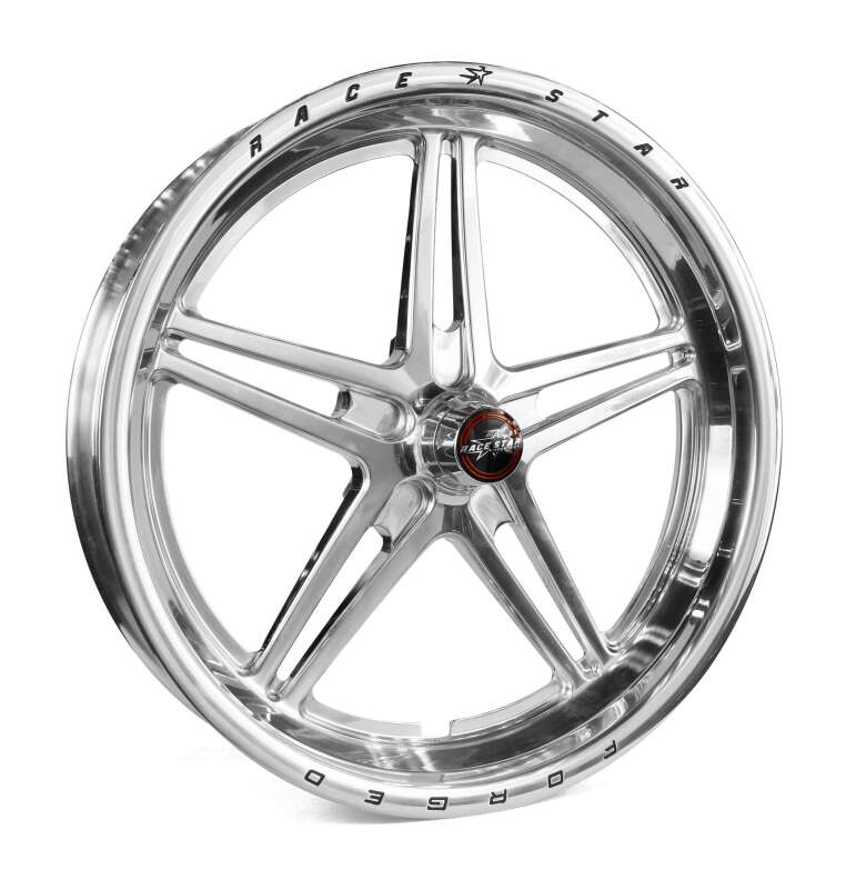 Race Star 63 Pro Forged 17x2.4 Anglia/Strange Spindle Mount 1.13in. BS Wheel - Polished Wheels - Forged Race Star