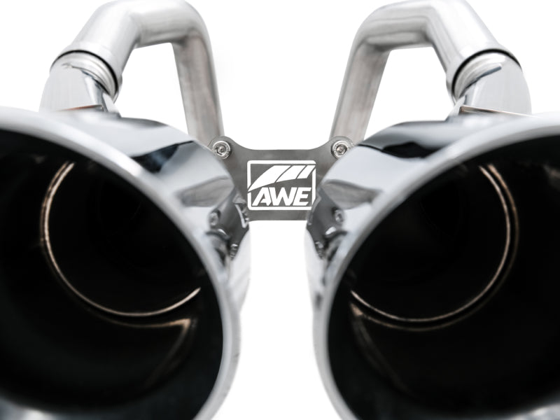 AWE Tuning 14-19 Chevy Corvette C7 Z06/ZR1 (w/AFM) Track Edition Axle-Back Exhaust w/Chrome Tips Axle Back AWE Tuning