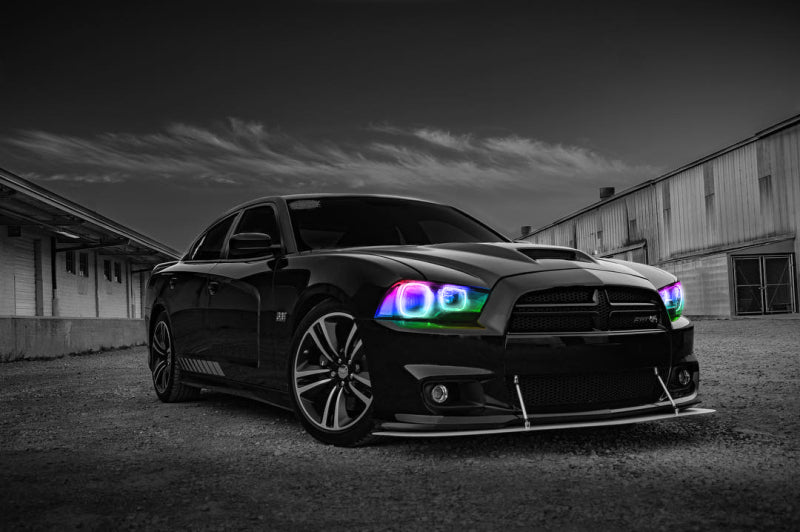 Oracle Dodge Charger 11-14 Halo Kit - ColorSHIFT w/o Controller Headlights ORACLE Lighting