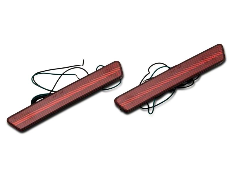 Raxiom 99-04 Ford Mustang Axial Series LED Rear Side Marker Lights- Red Sidemarkers & Indicators Raxiom