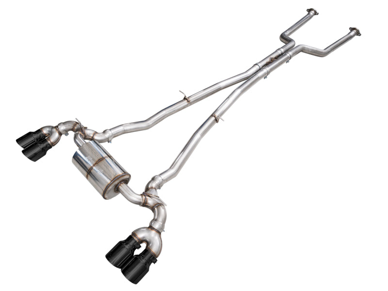 AWE Tuning BMW G90/G99 M5 Touring Edition Cat-Back Exhaust - Diamond Black Tips Catback AWE Tuning