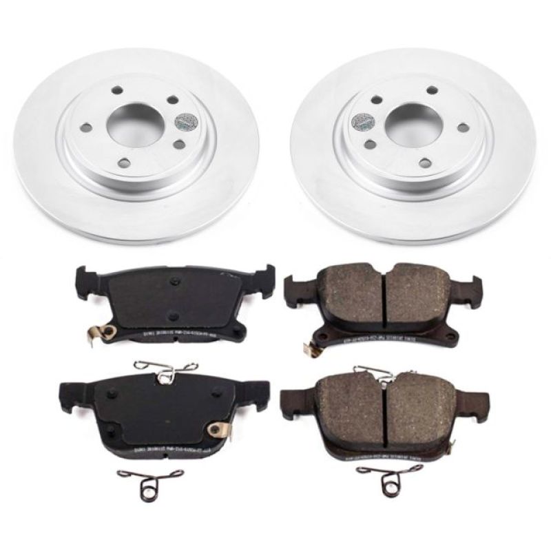 Power Stop 17-19 Chrysler Pacifica Rear Z17 Evolution Geomet Coated Brake Kit Brake Kits - Performance Blank PowerStop
