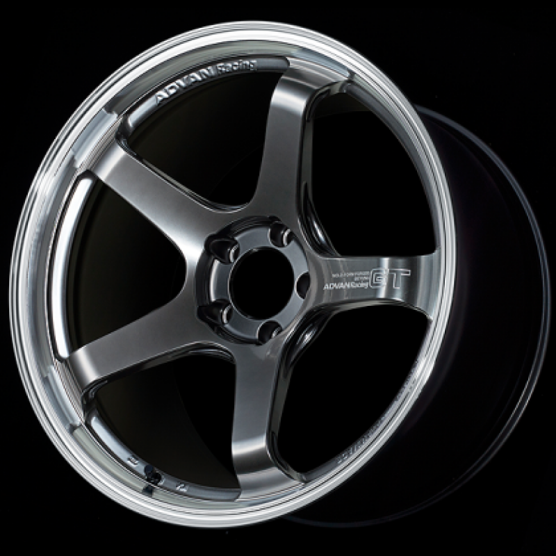 Advan GT Beyond 18X9.5 / +22 / 5x120 / 72.5 CB - Machining & Racing Hyper Black Wheels - Forged Advan