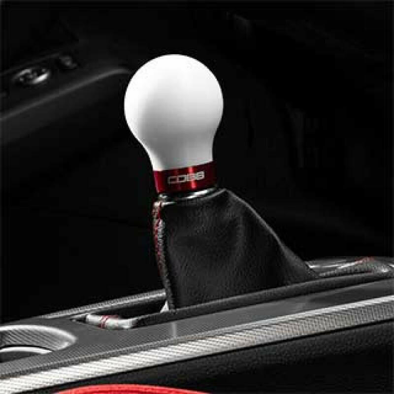 Cobb 2022+ Honda Civic Type R 6-Speed Short Weighted Cobb Knob - White Shift Knobs COBB