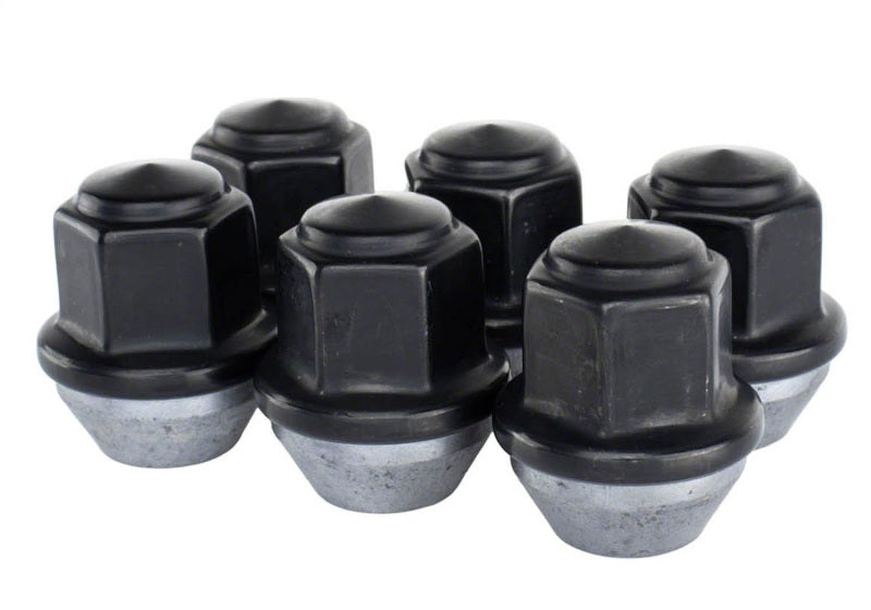 Ford Racing M12 x 1.5 Black Lug Nut - Set of 6 Lug Nuts Ford Racing