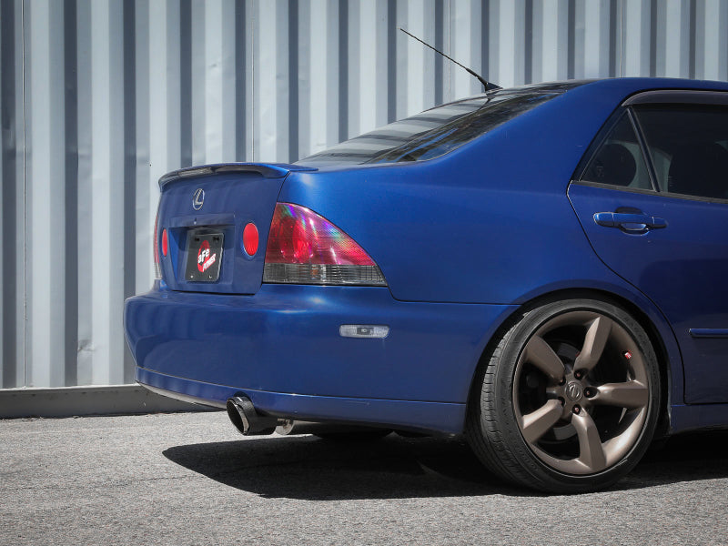 aFe Lexus IS300 01-05 L6-3.0L Takeda Cat-Back Exhaust System- Carbon Fiber Tip Catback aFe