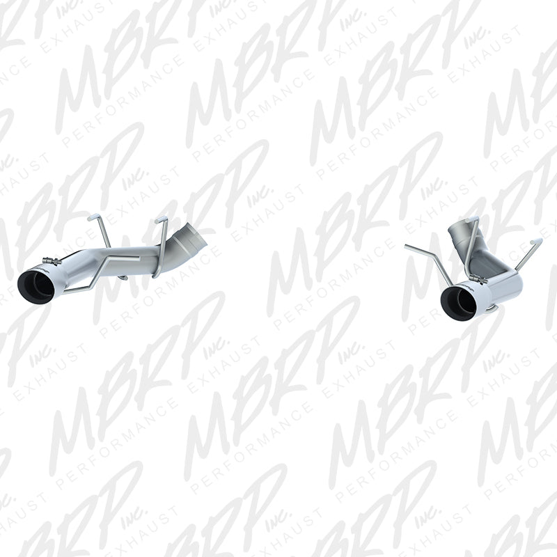 MBRP 2011-2014 Ford Mustang GT 3in Dual Axle Back Muffler Delete - T304 Axle Back MBRP