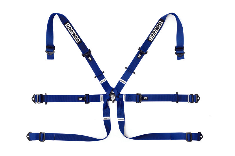 Sparco BELT 6 PNT 2in FORMULA BLU Seat Belts & Harnesses SPARCO