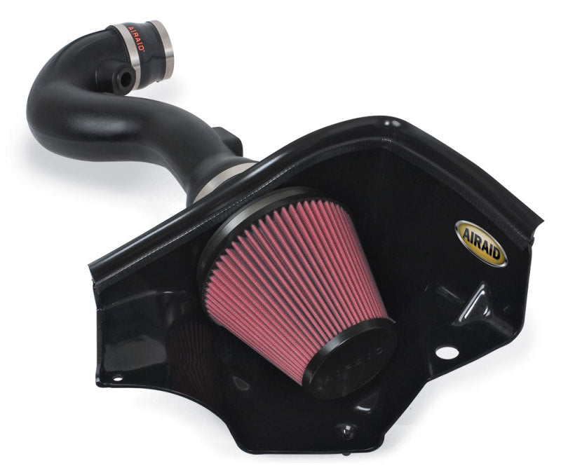 Airaid 05-09 Mustang 4.0L V6 MXP Intake System w/ Tube (Oiled / Red Media) Cold Air Intakes Airaid