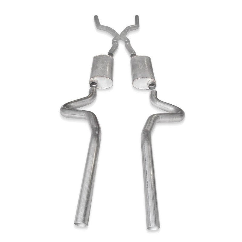 Stainless Works Chevy Chevelle LS1 Hot Rod 1968-72 Exhaust 3in Stainless Turbo Mufflers Catback Stainless Works