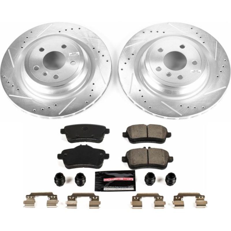 Power Stop 2016 Mercedes-Benz GLE300d Rear Z23 Evolution Sport Brake Kit Brake Kits - Performance D&S PowerStop