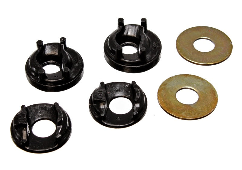 Energy Suspension 95-99 Mitsubishi Eclipse FWD/AWD Black Motor Mount Inserts (2 Torque Mount Positio Bushing Kits Energy Suspension