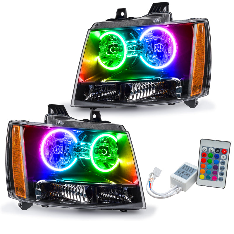 Oracle 07-14 Chevrolet Suburban SMD HL - ColorSHIFT w/ Simple Controller Headlights ORACLE Lighting