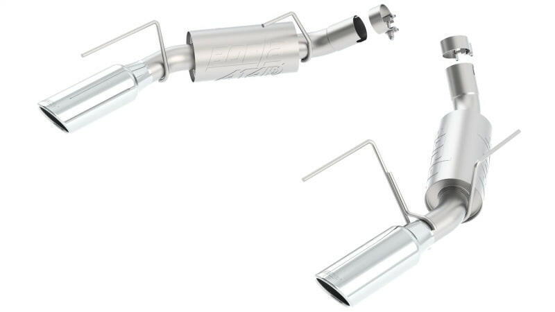 Borla 05-09 Mustang GT/Bullitt 4.6L 8cyl Aggressive ATAK Exhaust (rear section only) Catback Borla