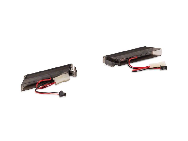 Raxiom 04-14 Ford F-150 Axial Series Side Mirror LED Turn Signal Lights- Smoked Sidemarkers & Indicators Raxiom