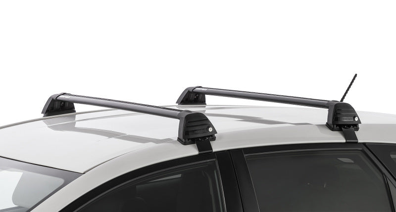 Rhino-Rack 07-13 Mitsubishi Outlander 5 Door Vortex ROC25 Flush 2 Bar Roof Rack - Black Roof Rack Rhino-Rack