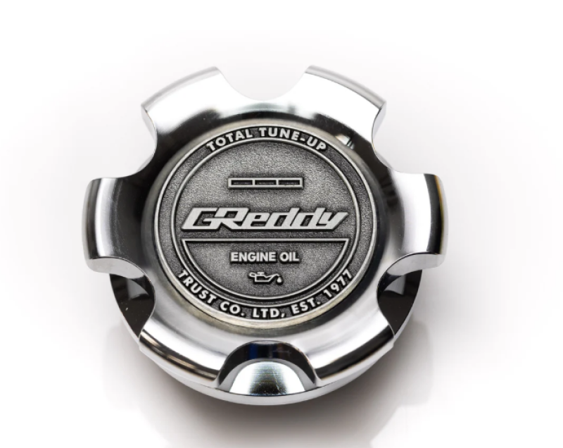 GReddy Type-B Oil Filler Cap Toyota M37-P3.0 - Chrome Oil Caps GReddy
