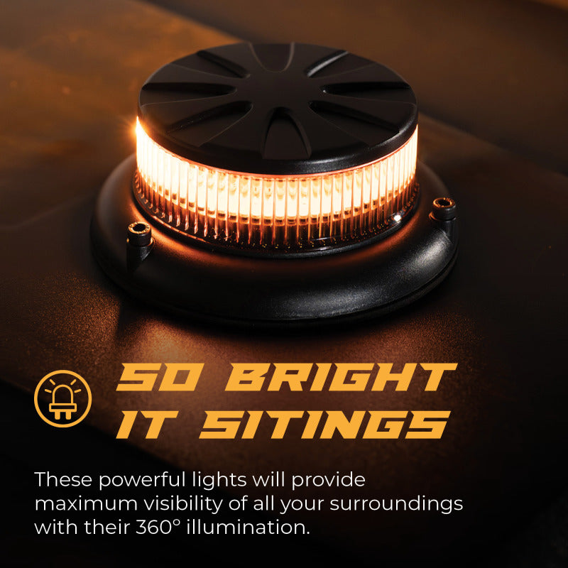 Putco Hornet Beacon Strobe Light Bar - (Amber) Light Bars & Cubes Putco