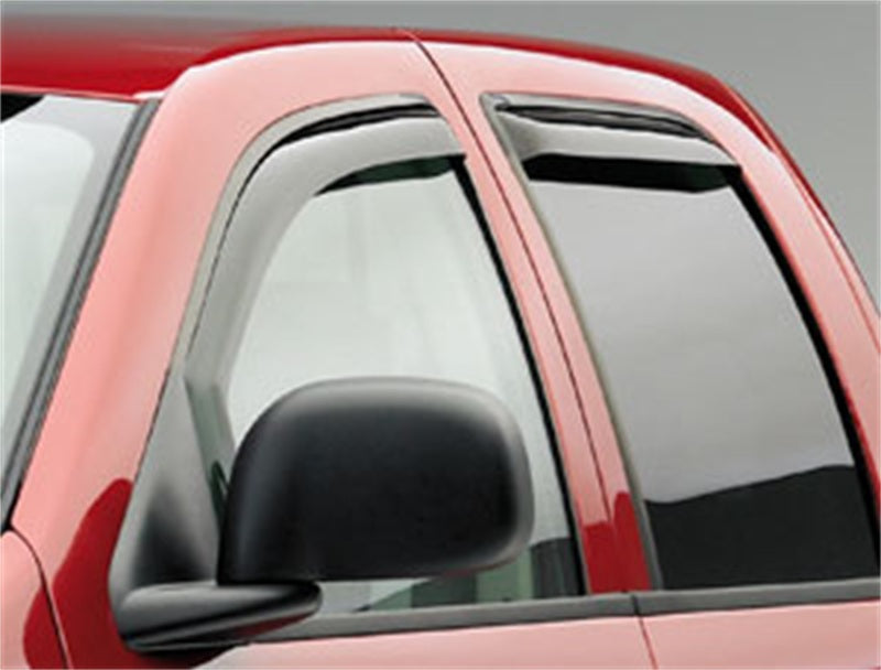 EGR 02-08 Dodge F/S Pickup Quad Cab New Body In-Channel Window Visors - Set of 4 (572451) Wind Deflectors EGR