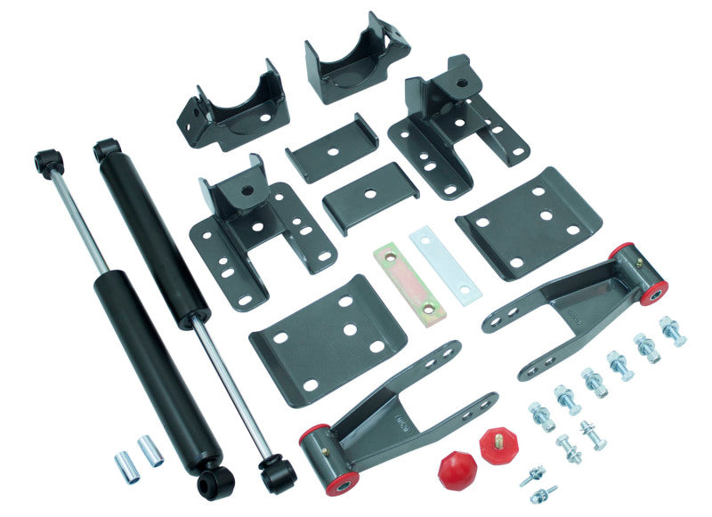 MaxTrac 07-16 GM C/K1500 2WD/4WD 3-4in Rear Adj. Lowering Flip Kit Leaf Springs & Accessories Maxtrac