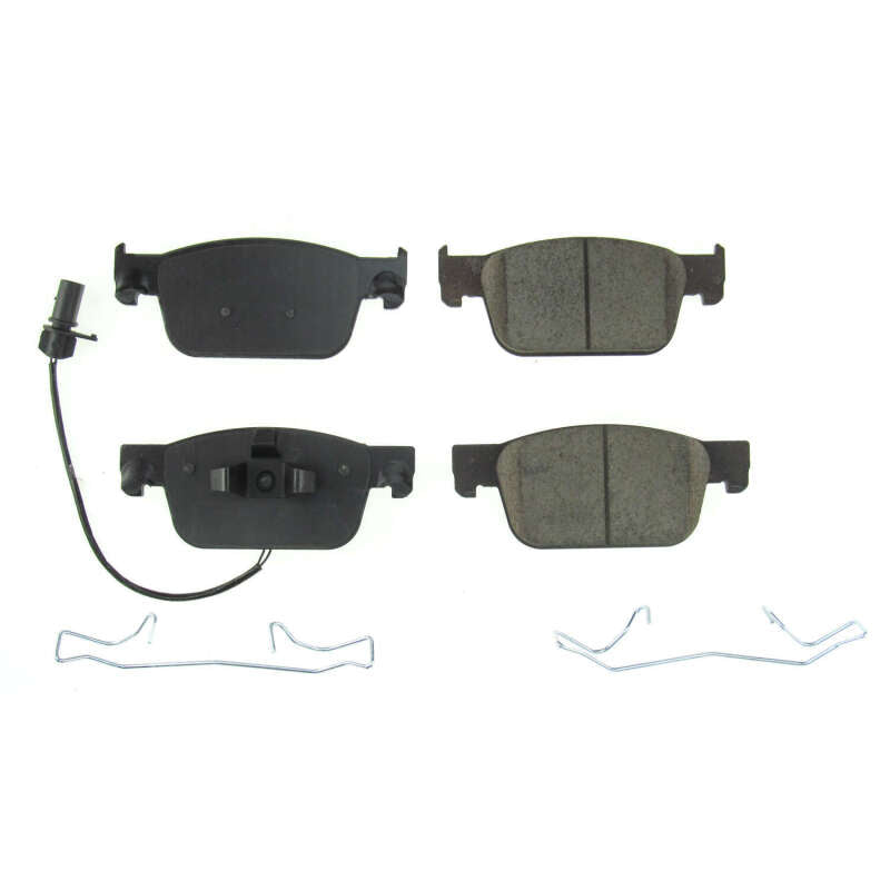 Power Stop 17-19 Audi A4 Front Z17 Evolution Ceramic Brake Pads w/Hardware Brake Pads - OE PowerStop