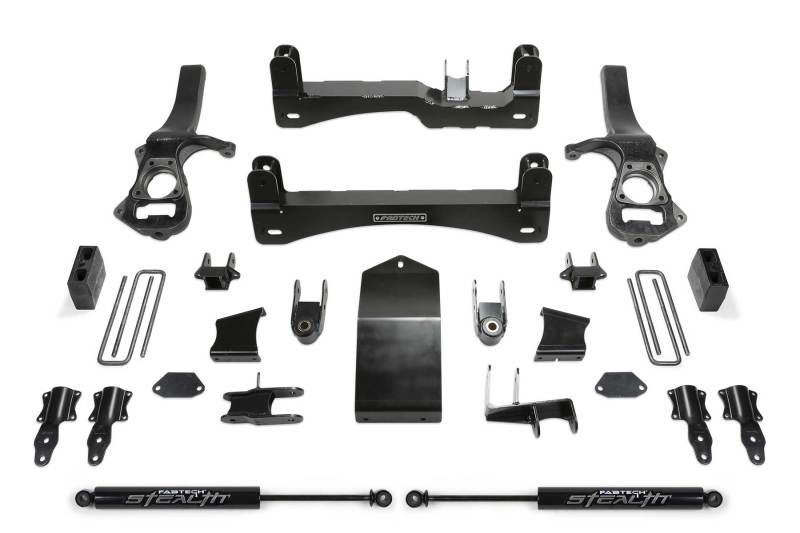 Fabtech 19-21 GM K1500 P/U 6in Basic Sys w/Stealth Lift Kits Fabtech