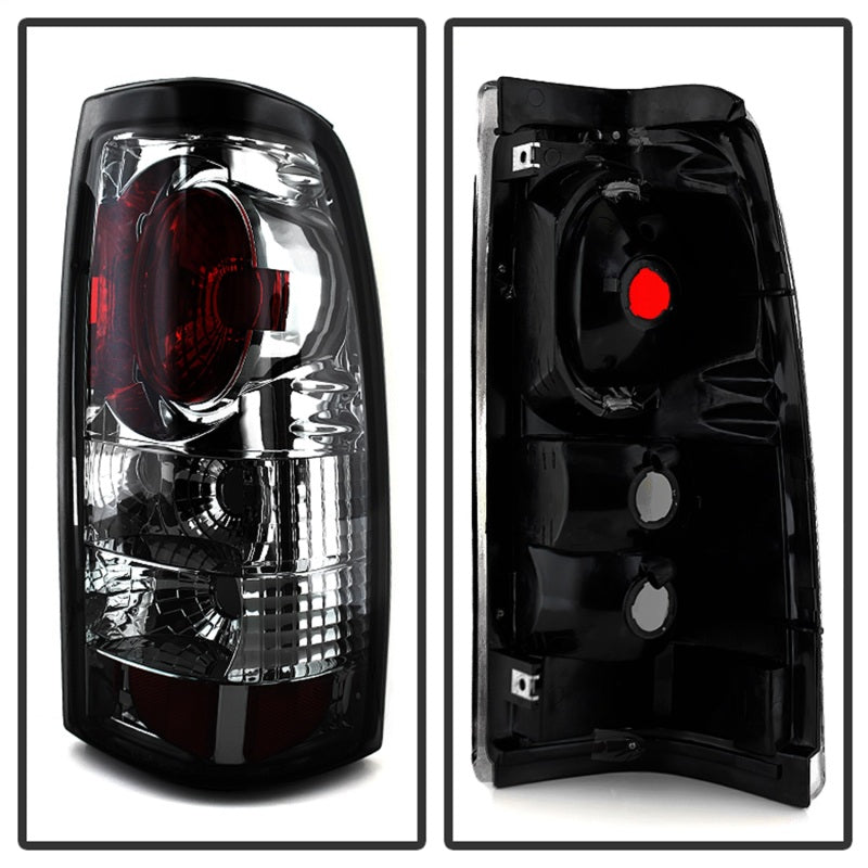 Spyder Chevy Silverado 1500/2500 99-02 (Not Stepside) Euro Style Tail Lights Smke ALT-YD-CS99-SM Tail Lights SPYDER