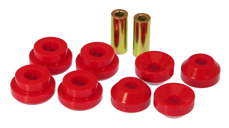 Prothane 88-95 Honda Civic Rear Shock Bushings - Red Bushing Kits Prothane