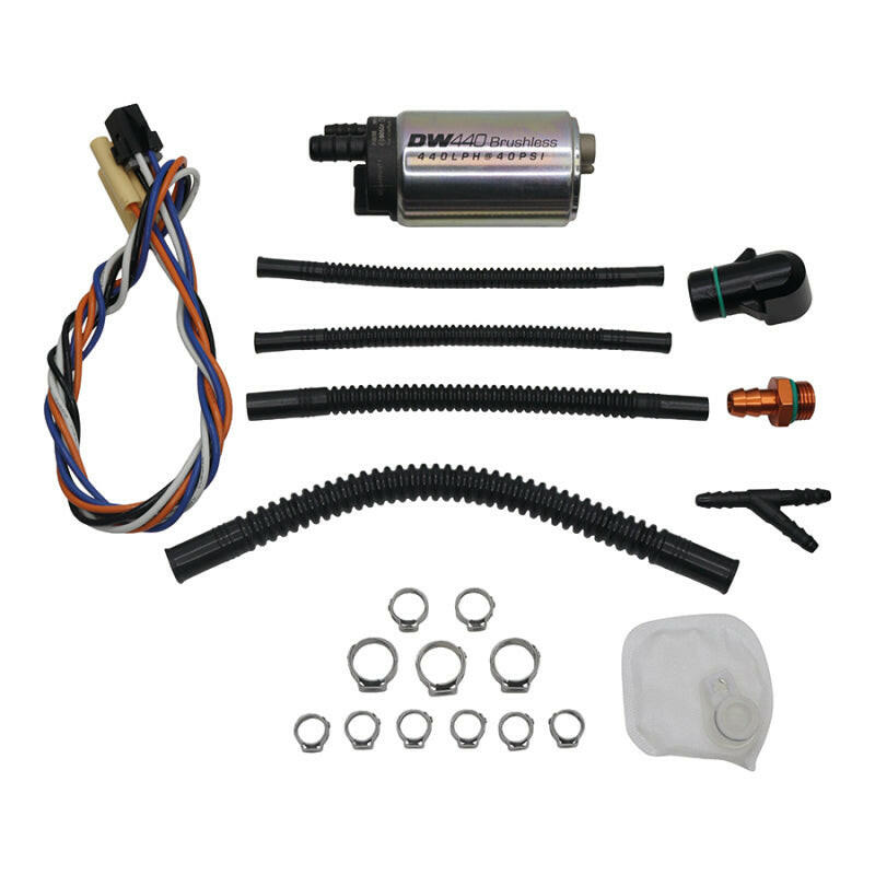 DeatschWerks 2020+ Toyota Supra (A90) DW440 Brushless 440lph In-Tank Fuel Pump w/ Install Kit Fuel Pumps DeatschWerks