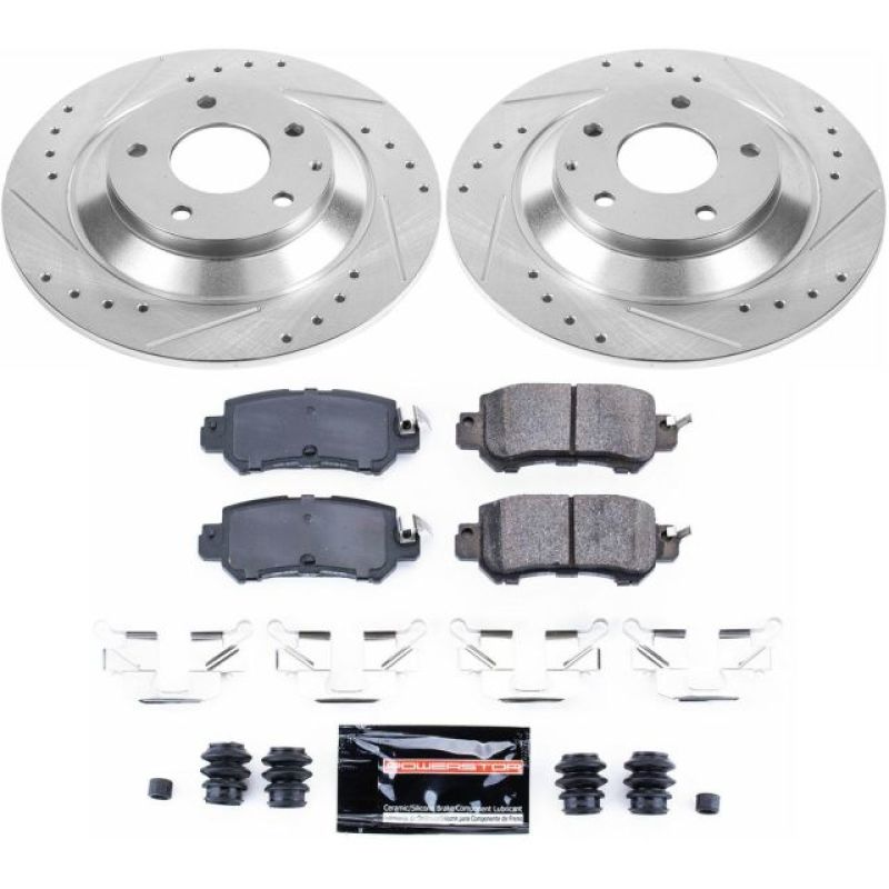 Power Stop 13-15 Mazda CX-5 Rear Z23 Evolution Sport Brake Kit Brake Kits - Performance D&S PowerStop