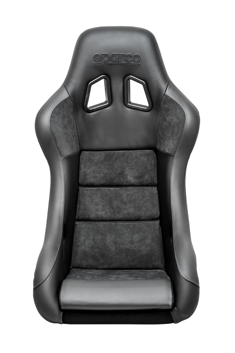 Sparco Seat QRT Performance Leather/Alcantara Black/Grey Race Seats SPARCO