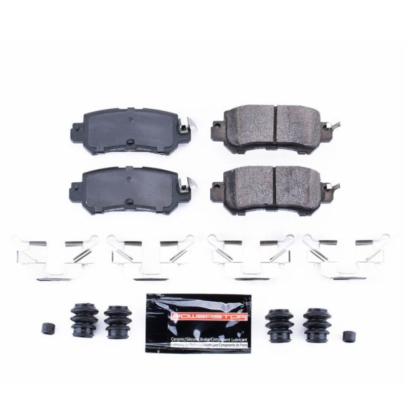 Power Stop 16-18 Mazda CX-3 Rear Z23 Evolution Sport Brake Pads w/Hardware Brake Pads - Performance PowerStop