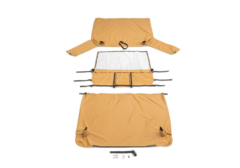 Rampage 1992-1995 Jeep Wrangler(YJ) Cab Soft Top And Tonneau Cover - Spice Denim Soft Tops Rampage