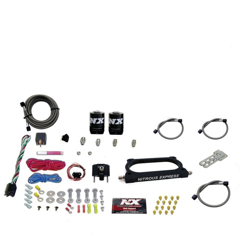 Nitrous Express 07-14 Ford Mustang GT500 Nitrous Plate Kit (50-250HP) w/o Bottle Nitrous Systems Nitrous Express