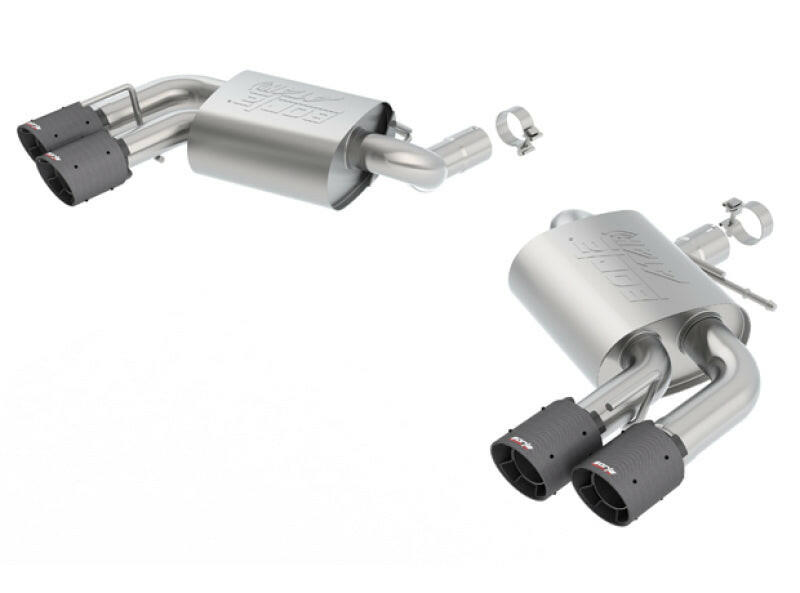 Borla 2016 Chevy Camaro SS V8 AT/MT ATAK Rear Section Exhaust w/o Dual Mode Valves Axle Back Borla